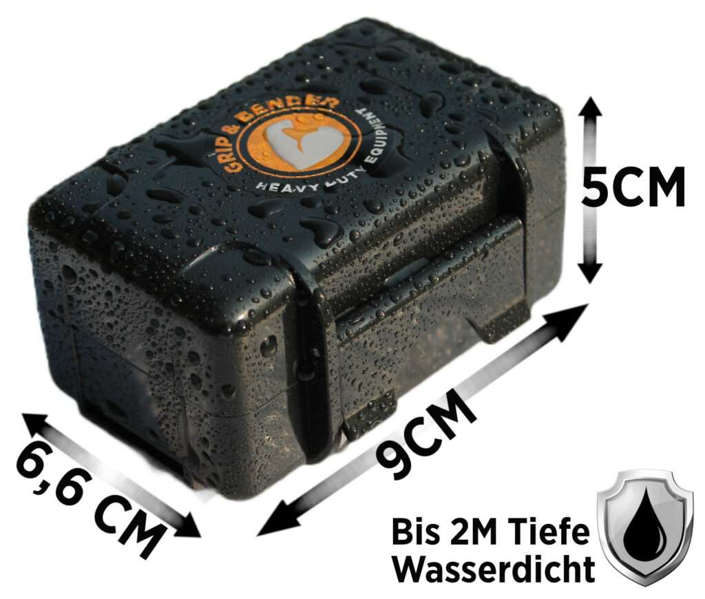 SUNGOOYUE Angelbox Wasserdicht - Köderbox Mit Schaumstoffeinsatz Gelb