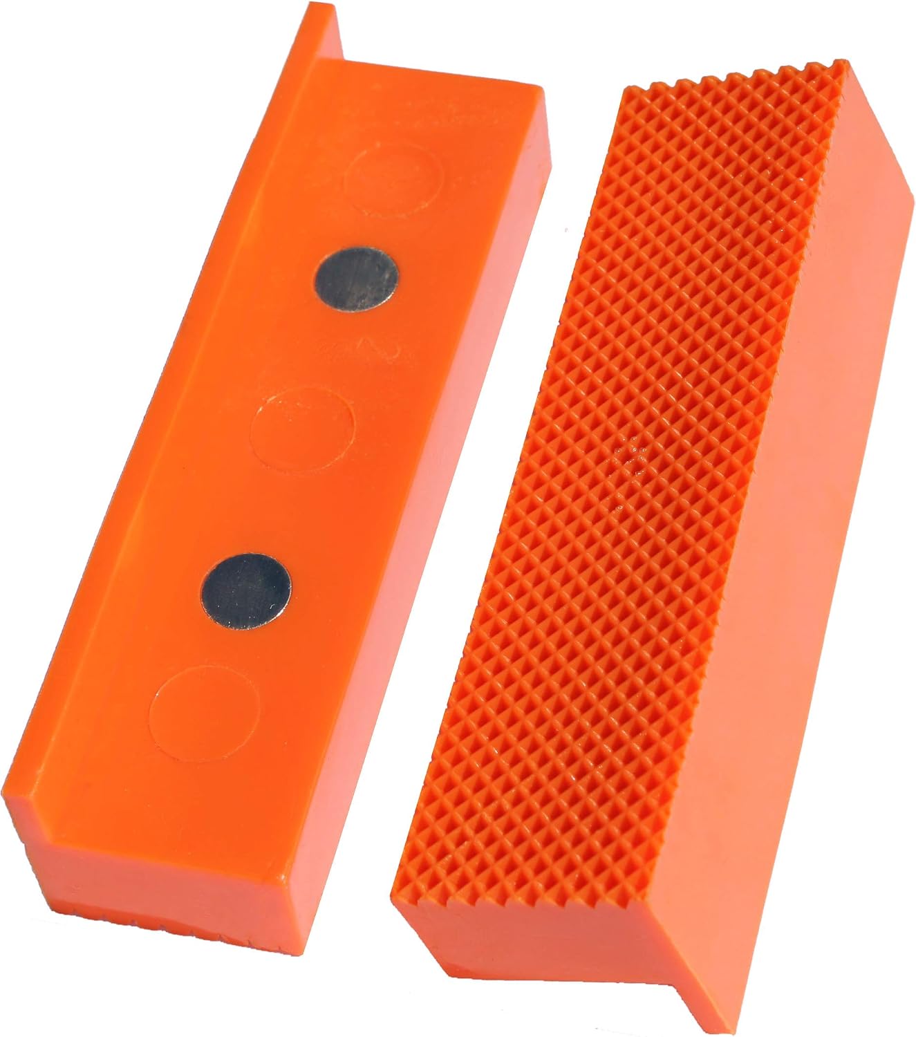 Magnetische Schraubstock-Schutzbacken 100–125 mm